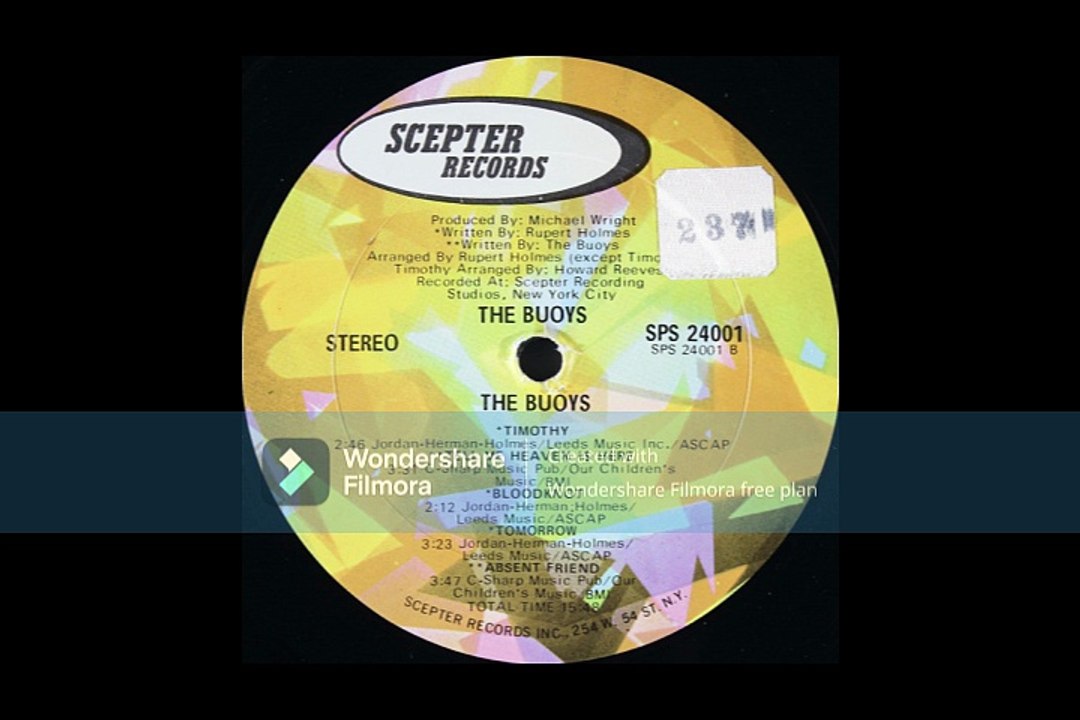 The Buoys – The Buoys ; Rock & Roll, Psychedelic Rock, Prog Rock Year: 1971