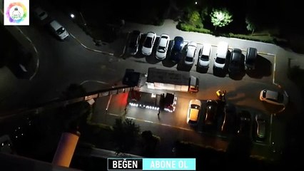 12.Kata Asansör Vinç İle Eşya Taşınması