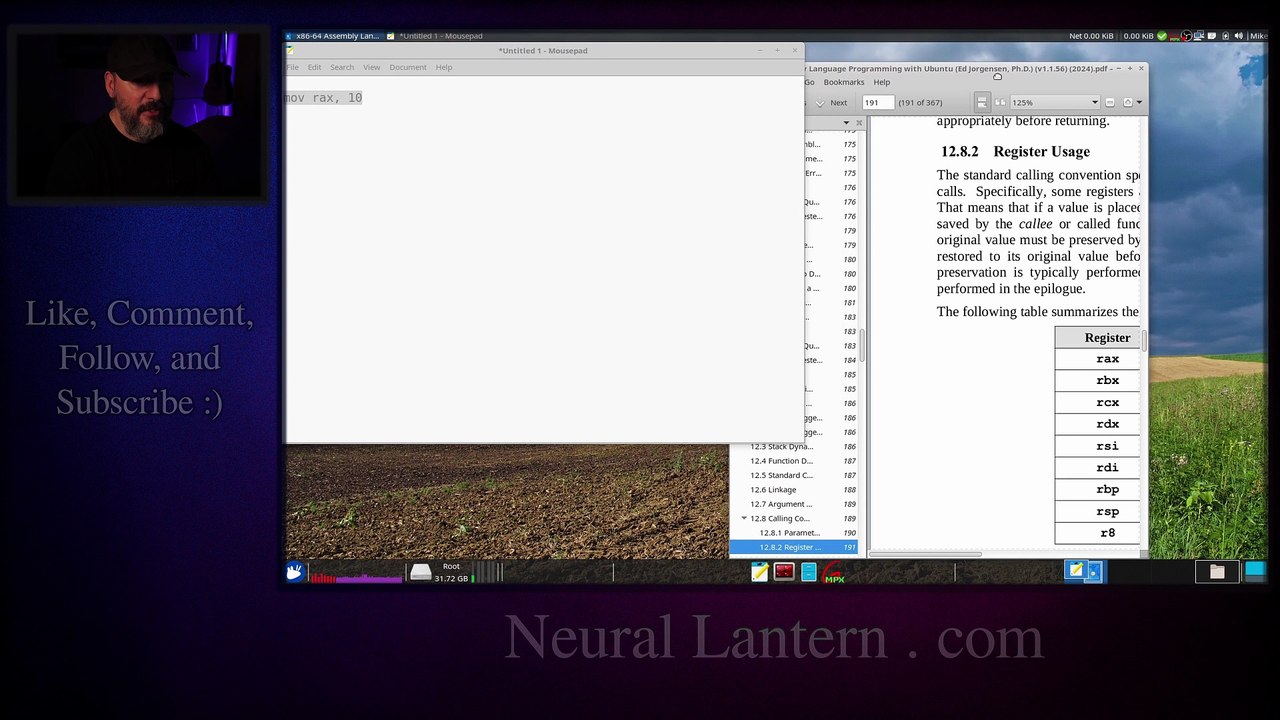 Mastering x86-64 Assembly: A Beginner's Guide to CPU Registers