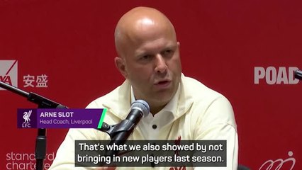 Slot pleased with new Liverpool 'weapons' in pre-season