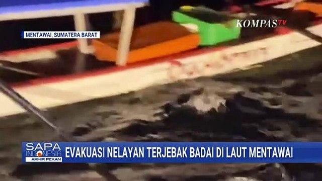 Terjebak di Badai Laut Mentawai, Tim SAS Evakuasi 2 Nelayan | SAPA PAGI