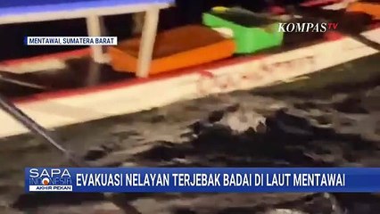 Terjebak di Badai Laut Mentawai, Tim SAS Evakuasi 2 Nelayan  | SAPA PAGI