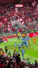 😬 La reacción del Turco lo dice todo. Tras el cuarto gol de Tigres, Mohamed no pudo ocultar su reacción