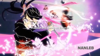 Kanao y Inosuke vs La luna superior 2