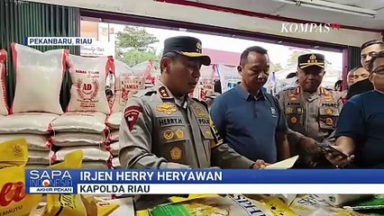 Tempat Produksi Beras Oplosan Digerebek, 9 Ton Beras Disita | SAPA PAGI