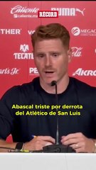 DERROTA MUY AMARGA 🙃Guillermo Abascal declaró que se va con un sabor amargo tras perder ante Chivas