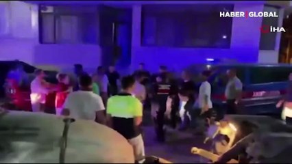 Yangın yerinde ortalık karıştı: Tekme tokat dövüldü, jandarma kurtardı