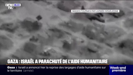 Gaza: l'armée israélienne dit avoir parachuté de l'aide humanitaire dans l'enclave palestinienne
