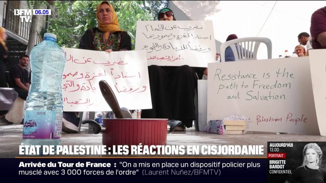Reconnaissance de l'État de Palestine: les réactions en Cisjordanie après l'annonce d'Emmanuel Macron