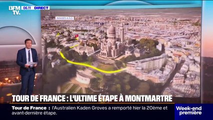 Tour de France: à quoi va ressembler la dernière étape qui passe par Montmartre ?