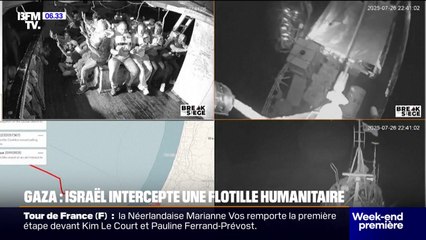 Gaza: les images de la deuxième "Flotille pour la liberté" interceptée par les Israéliens