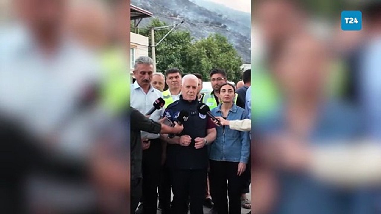 Bursa Büyükşehir Belediye Başkanı Mustafa Bozbey: angın büyük ölçüde kontrol altına alındı