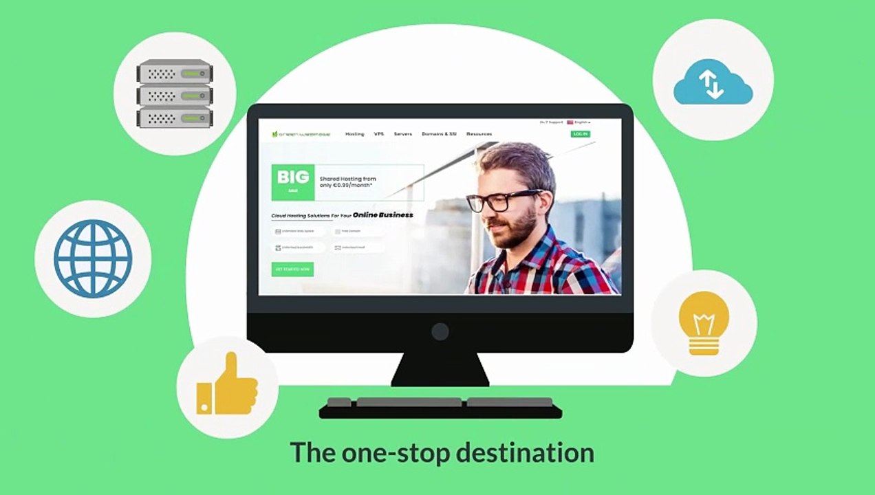 Get online in three steps