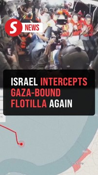 Israeli navy intercepts Freedom Flotilla activist ship bound for Gaza