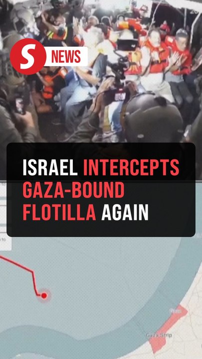 Israeli navy intercepts Freedom Flotilla activist ship bound for Gaza