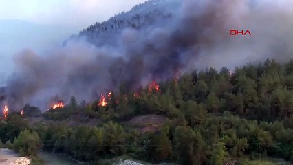 Karabük'teki orman yangını sürüyor: 20'ye yakın köy boşaltıldı!