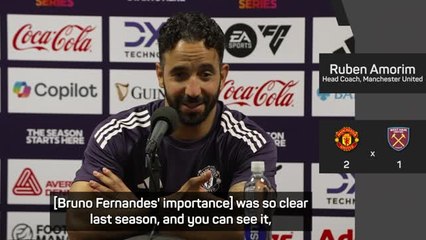 'Fernandes is our leader, but he needs help’ - Amorim