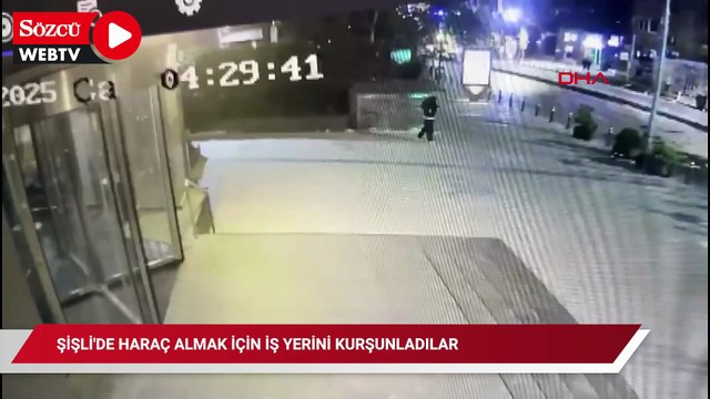 Şişli'de iharaç almak için iş yerlerini kurşunlayan şüpheliler yakalandı