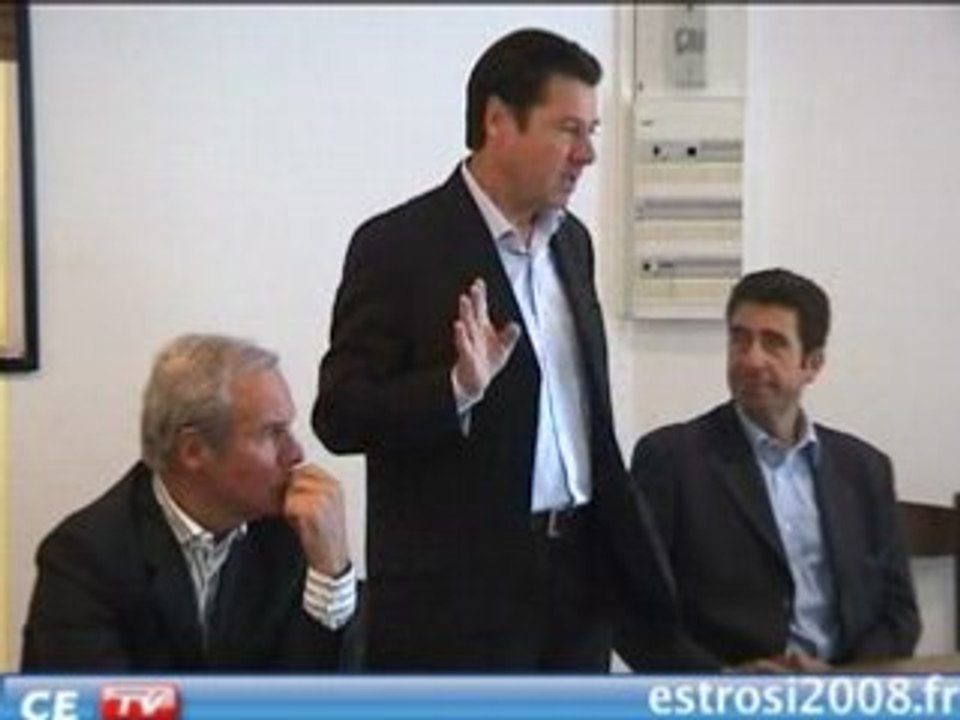 LÉGISLATIVES  Toudon CHRISTIAN ESTROSI 2008