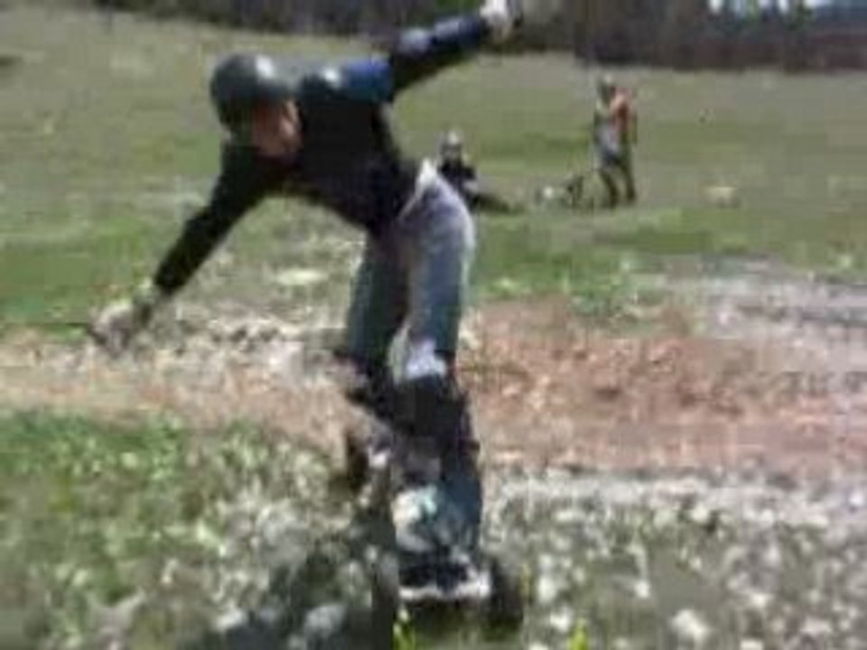 gamelle en mountainboard