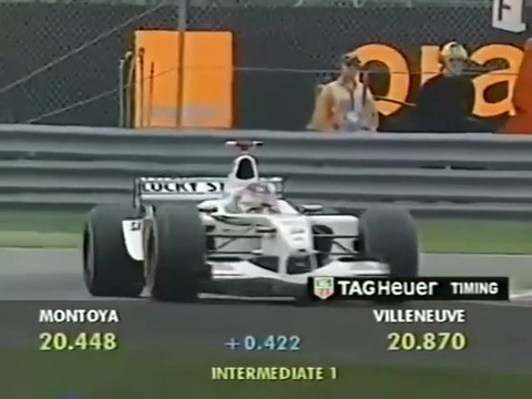 F1 – Jacques Villeneuve (BAR Honda V10) lap in qualifying – Canada 2002