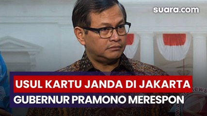Anggota DPRD Usul Kartu Janda Jakarta, Gubernur Pramono Beri Respon Dingin
