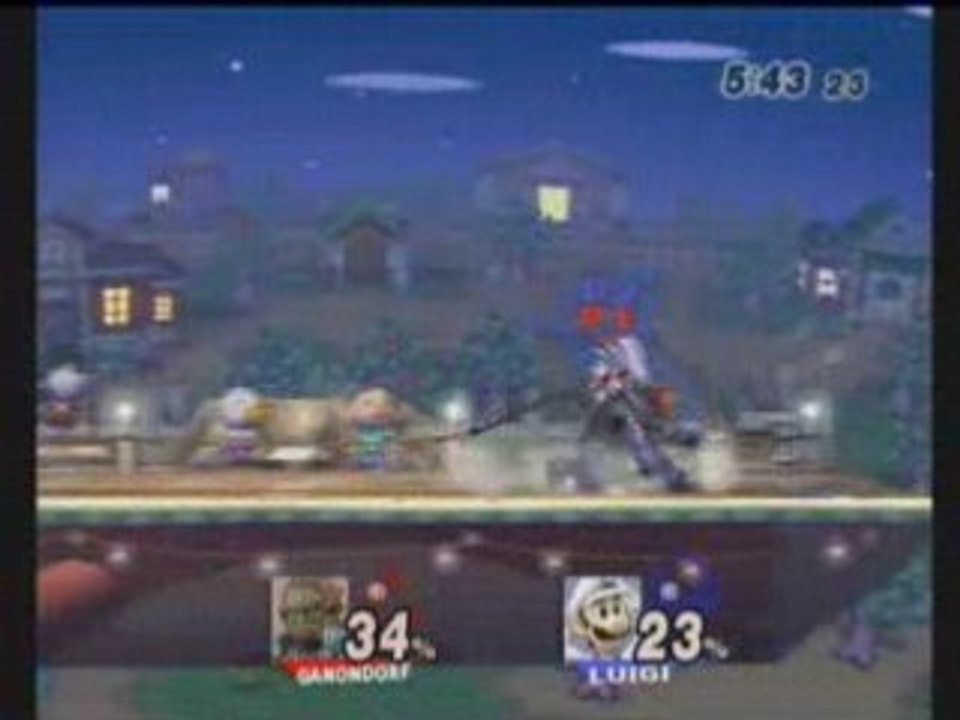Brawl SN3S (Ganon) Vs ROB59 (Luigi)