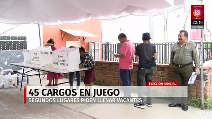 Segundos lugares piden designación en 45 cargos anulados por promedio académico