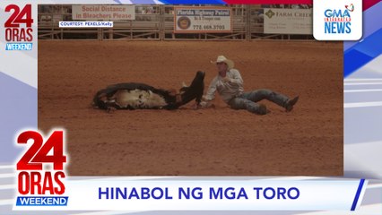 Hinabol ng mga toro #shorts | 24 Oras Weekend