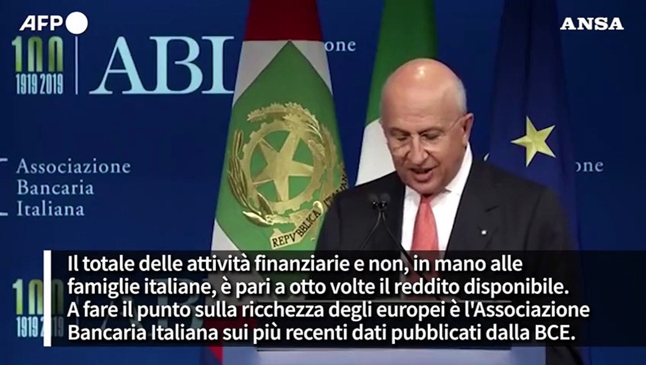 Sale la ricchezza degli europei, le famiglie italiane tra le piu' solide