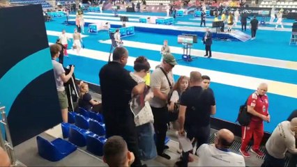 Protesta anti-russa ai Mondiali di scherma a Tbilisi