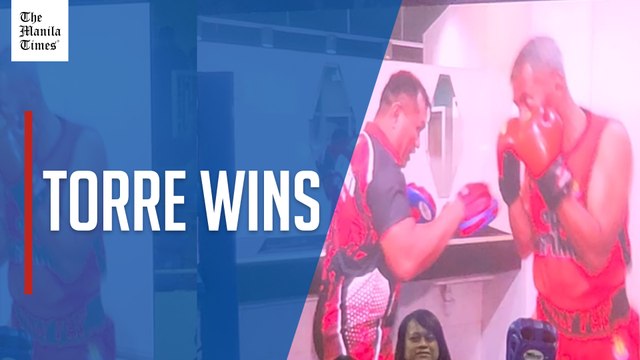Torre hailed as winner in charity boxing match vs Baste Duterte