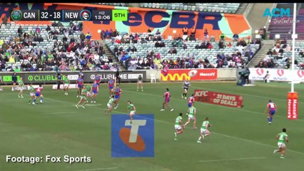 Martin scores first NRL try