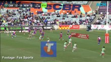 Martin scores first NRL try
