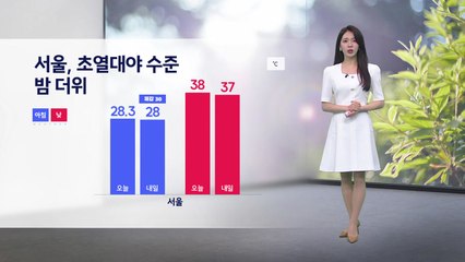 [날씨] 서울 9일 연속 열대야 예고...내일도 오늘만큼 더워 / YTN
