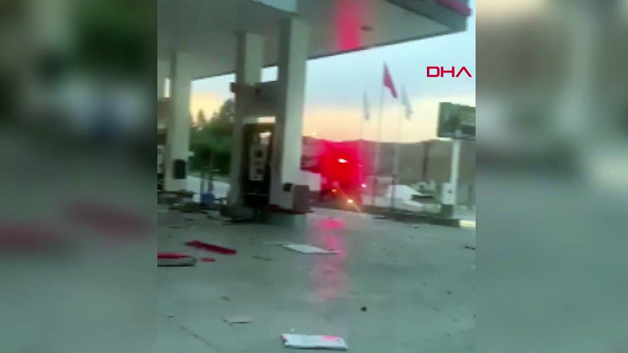 Van'da akaryakıt istasyonunda patlama: 1 yaralı