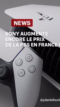 Sony augmente (encore) le prix de la PS5 Digital Edition en Europe, Australie et Nouvelle-Zélande…La PS5 Digital, lancée à 399,99€ en 2020, passe maintenant à 499,99€ chez nous… soit le tarif de l’ancienne version avec lecteur de disque !