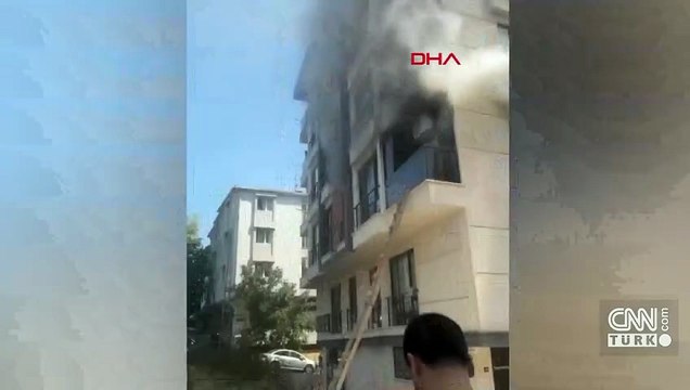 Avcılar'da yangın faciası: 5 katlı binadan ölümüne atlayış! O anlar kameralarda