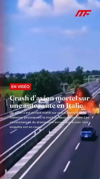 🇮🇹✈️ FLASH – Crash d’avion mortel sur une autoroute en Italie Un avion s’est écrasé mardi sur une autoroute italienne, provoquant la mort de deux personnes 😔🚨 👉 Les circonstances du drame sont encore à préciser. Une enquête est en cours.