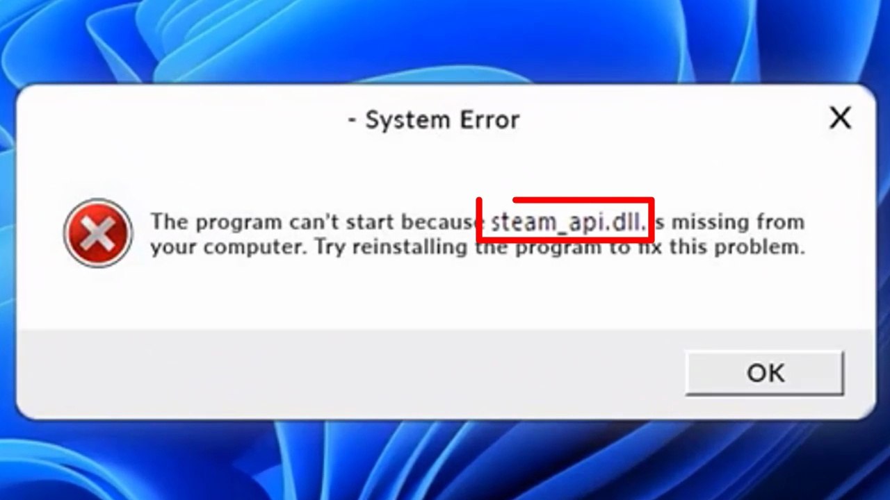How To Fix Steam_api.dll is Missing and Not Found in Windows 11 / 10 / 8 / 7 ✅