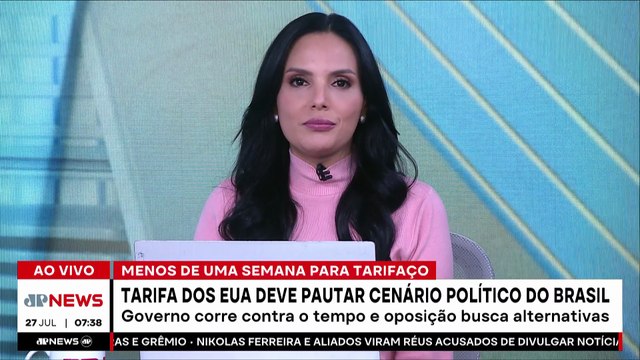 Elias Tavares analisa negociações sobre tarifaço nos próximos dias: “Não teremos solução até dia 1”