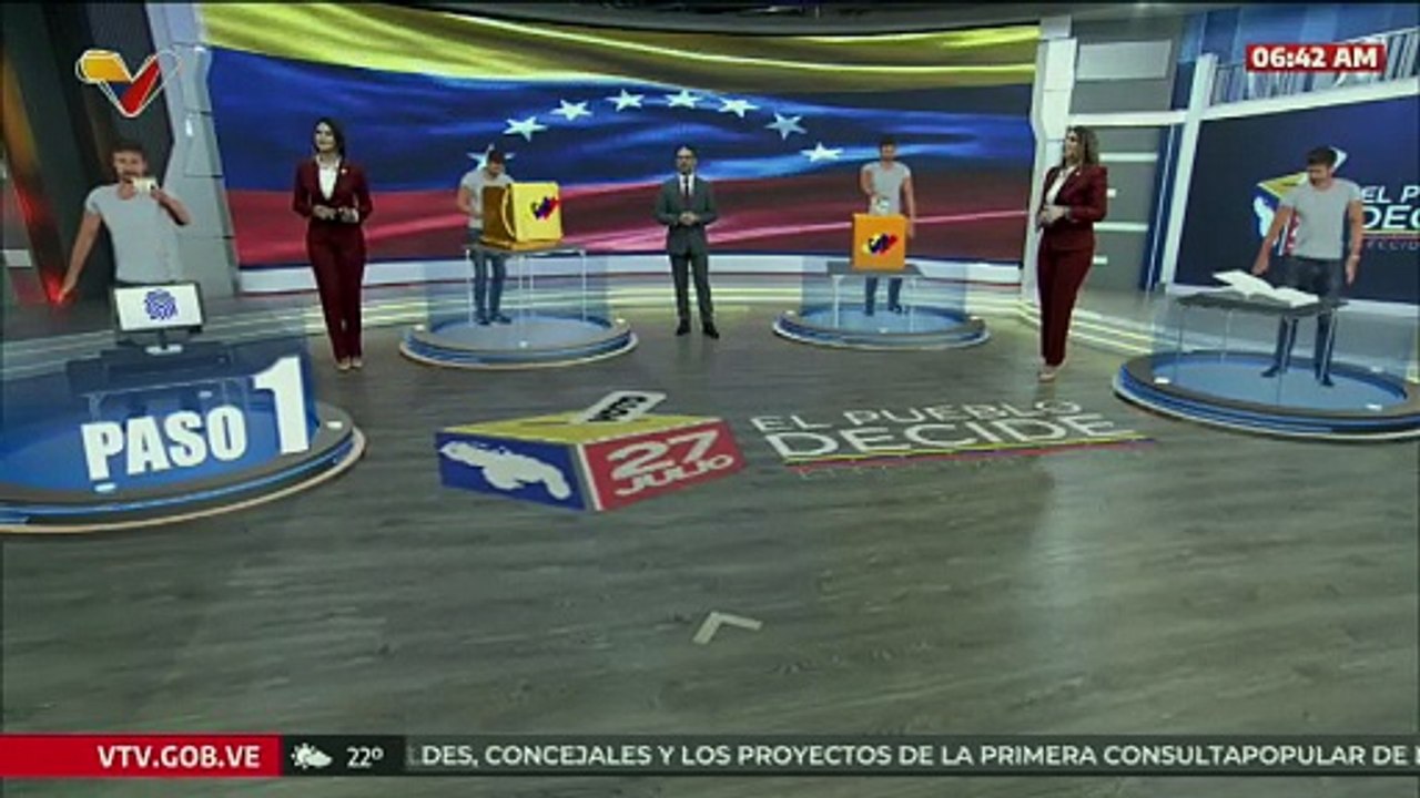 Conozca los pasos a seguir para ejercer su derecho al voto este 27J ...