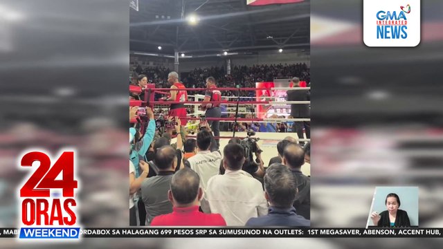 24 Oras Weekend: (Part 1) Umano'y retiradong miyembro ng Phl Marines, nag-amok at namaril ; PNP Chief Torre, winner by default dahil no show si Mayor Baste Duterte ; Umusok na eroplano ; atbp.