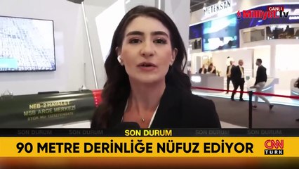 Türkiye'nin sığınak delici HAYALET'i gündem oldu