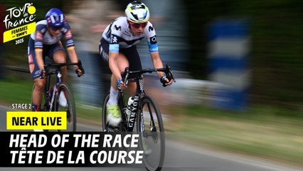 Head of the race - Stage 2 - Tour de France Femmes avec Zwift 2025