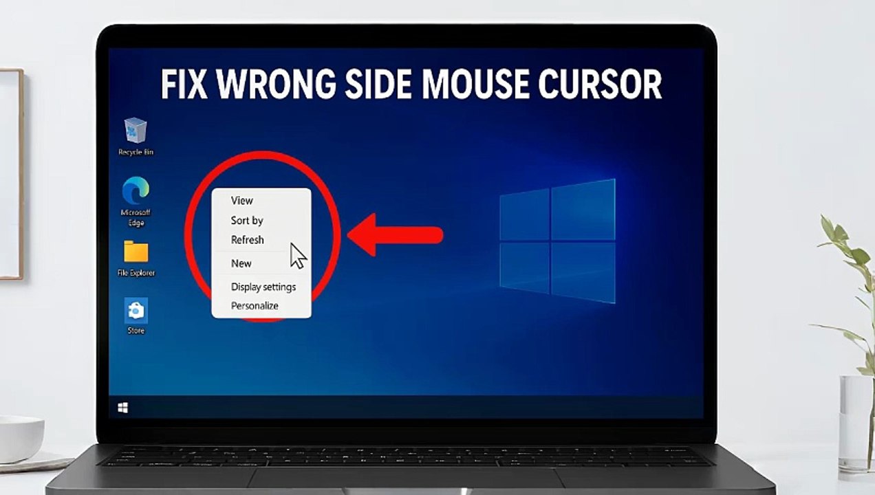 Mouse Right Click Opens on Left Instead of Right? Solve It Fast (Windows 10/8/7)