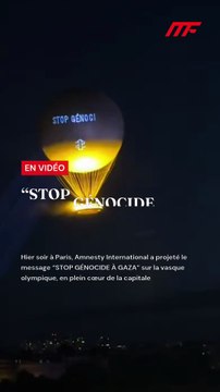 🇫🇷🇵🇸🇮🇱 FLASH – “STOP GÉNOCIDE À GAZA” projeté sur la vasque olympique à Paris Hier soir à Paris, Amnesty International a projeté le message “STOP GÉNOCIDE À GAZA” sur la vasque olympique, en plein cœur de la capitale 🔦🕊️ 🎥 Vidéo : Amnesty France