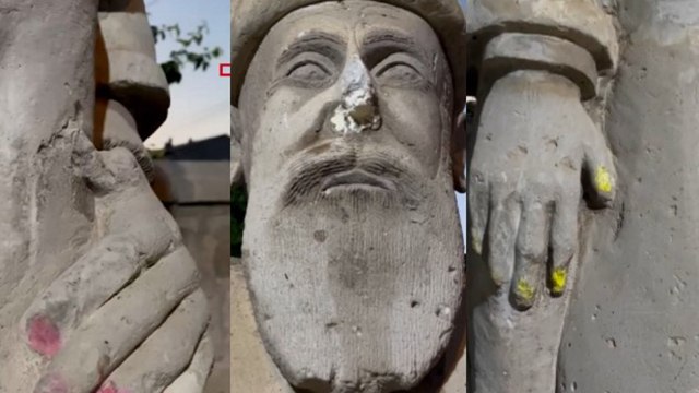 Mimar Sinan'ın doğup büyüdüğü mahallede heykeline zarar verildi