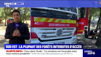 Dans les Bouches-du-Rhône, 16 massifs forestiers sur 25 fermés à cause de la vigilance rouge pour feux de forêt