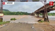 24 तासात भामरागड तालुक्याचा पुरामुळं दुसऱ्यांदा संपर्क तुटला; जिल्ह्यातील सात मार्ग आजही बंद